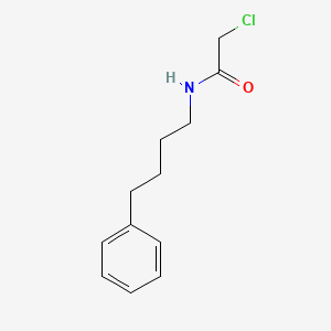 molecular formula C12H16ClNO B2730078 2-chloro-N-(4-phenylbutyl)acetamide CAS No. 97947-55-2