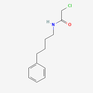 molecular formula C12H16ClNO B2730078 2-氯-N-(4-苯基丁基)乙酰胺 CAS No. 97947-55-2