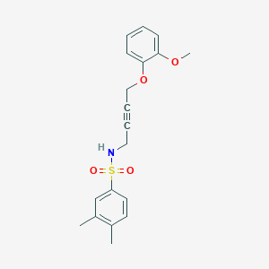 N-(4-(2-methoxyphenoxy)but-2-yn-1-yl)-3,4-dimethylbenzenesulfonamide