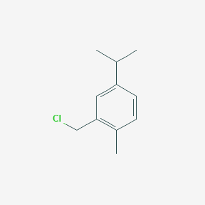 molecular formula C11H15Cl B2730234 1-Methyl-4-(1-methylethyl)-2-(chloromethyl)benzene CAS No. 1866-01-9