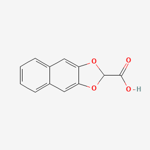 molecular formula C12H8O4 B2730334 萘并[2,3-d][1,3]二噁唑-2-甲酸 CAS No. 200712-25-0