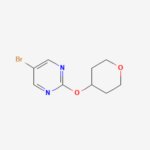 5-bromo-2-(tetrahydro-2H-pyran-4-yloxy)pyrimidine
