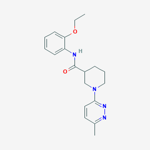 molecular formula C19H24N4O2 B2730427 N-(2-ethoxyphenyl)-1-(6-methylpyridazin-3-yl)piperidine-3-carboxamide CAS No. 2309539-12-4