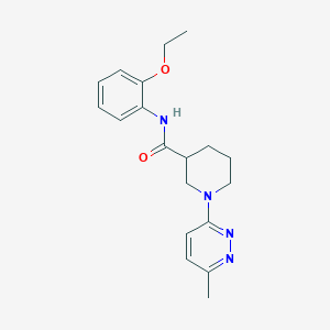 molecular formula C19H24N4O2 B2730427 N-(2-乙氧基苯基)-1-(6-甲基吡啶-3-基)哌啶-3-羧酰胺 CAS No. 2309539-12-4