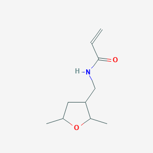 N-[(2,5-Dimethyloxolan-3-yl)methyl]prop-2-enamide
