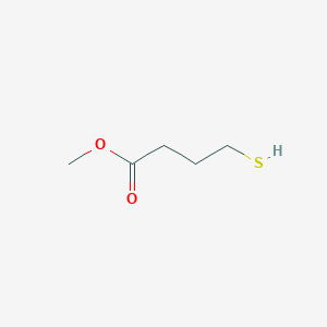 molecular formula C5H10O2S B2730452 甲基4-硫基丁酸酯 CAS No. 39257-91-5