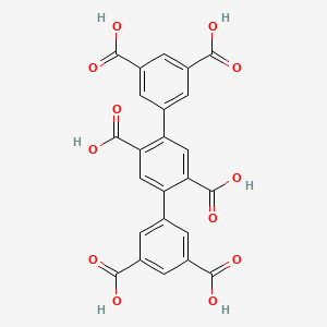 molecular formula C24H14O12 B2730561 [1,1':4',1''-Terphenyl]-2',3,3'',5,5',5''-hexacarboxylic acid CAS No. 1542274-12-3