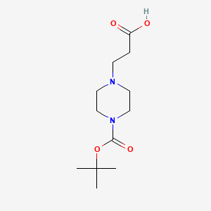 3-(4-(tert-Butoxycarbonyl)piperazin-1-yl)propanoic acid