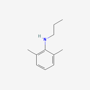 molecular formula C11H17N B2730639 N-(2,6-二甲基苯基)-N-丙基胺 CAS No. 826-99-3