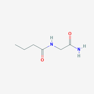N-(carbamoylmethyl)butanamide