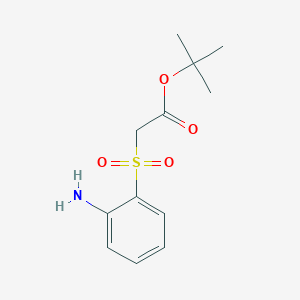 Tert-butyl [(2-aminophenyl)sulfonyl]acetate