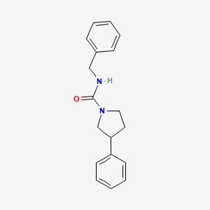 N-benzyl-3-phenylpyrrolidine-1-carboxamide