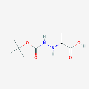 molecular formula C8H16N2O4 B2730690 ((Tert-butoxycarbonyl)amino)-d-alanine CAS No. 1456883-45-6