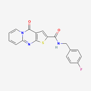 N-(4-fluorobenzyl)-4-oxo-4H-pyrido[1,2-a]thieno[2,3-d]pyrimidine-2-carboxamide