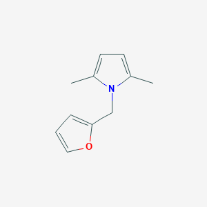 molecular formula C11H13NO B2730736 1-(furan-2-ylmethyl)-2,5-dimethyl-1H-pyrrole CAS No. 5049-47-8
