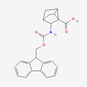 7-(9H-Fluoren-9-ylmethoxycarbonylamino)tricyclo[2.2.1.02,6]heptane-1-carboxylic acid