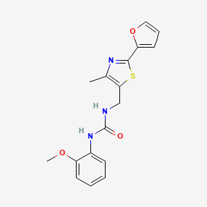 1-((2-(Furan-2-yl)-4-methylthiazol-5-yl)methyl)-3-(2-methoxyphenyl)urea
