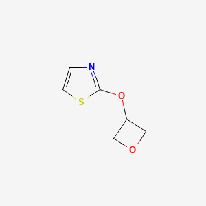 2-(Oxetan-3-yloxy)-1,3-thiazole
