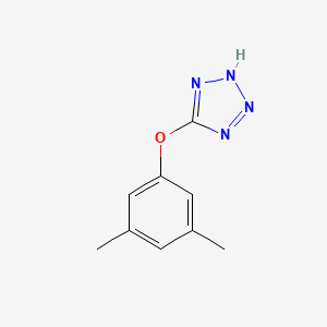 molecular formula C9H10N4O B2730996 5-(3,5-二甲基苯氧基)-1H-1,2,3,4-噻唑 CAS No. 150436-27-4