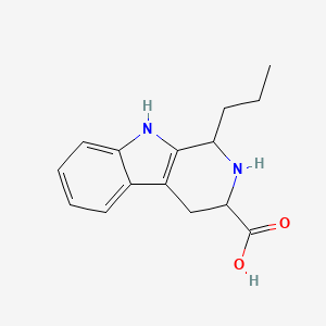 1-Propyl-2,3,4,9-tetrahydro-1H-beta-carboline-3-carboxylic acid