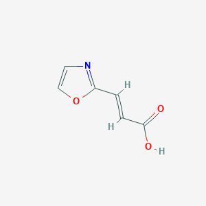 2-Propenoic acid, 3-(2-oxazolyl)-, (2E)-