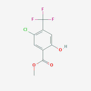 Methyl 5-chloro-2-hydroxy-4-(trifluoromethyl)benzoate