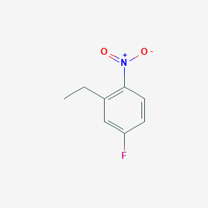 molecular formula C8H8FNO2 B2731259 2-乙基-4-氟-1-硝基苯 CAS No. 1089279-29-7