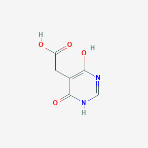 2-(4,6-Dihydroxypyrimidin-5-yl)acetic acid