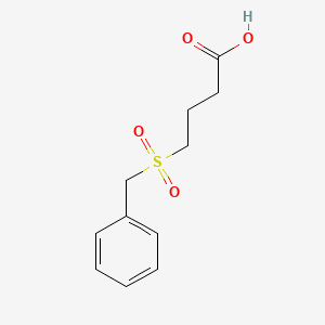 molecular formula C11H14O4S B2731362 4-(Benzylsulfonyl)butanoic acid CAS No. 100059-54-9