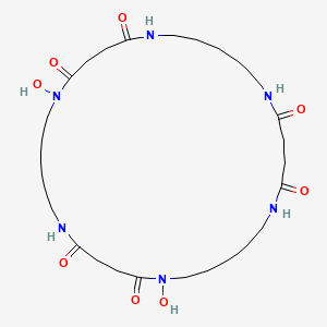 molecular formula C27H48N6O8 B2731367 Dehydroxynocardamine CAS No. 292862-78-3