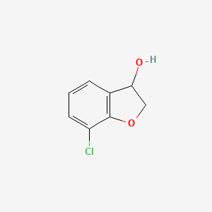 7-Chloro-2,3-dihydro-1-benzofuran-3-ol