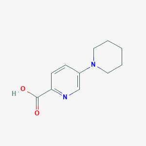 molecular formula C11H14N2O2 B2731510 5-(哌啶-1-基)吡啶甲酸 CAS No. 1273016-15-1