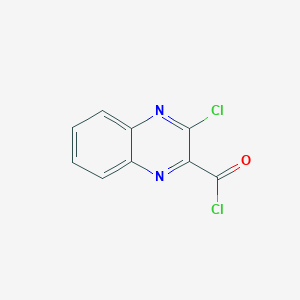 molecular formula C9H4Cl2N2O B2731586 3-氯喹喙啉-2-甲酰氯 CAS No. 49679-41-6