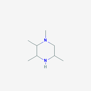 molecular formula C8H18N2 B2731630 1,2,3,5-Tetramethylpiperazine CAS No. 1909336-79-3