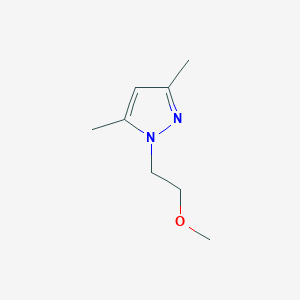 molecular formula C8H14N2O B2731637 1-(2-甲氧基乙基)-3,5-二甲基-1H-吡唑 CAS No. 1341388-28-0
