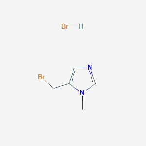 5-(Bromomethyl)-1-methyl-1H-imidazole hydrobromide