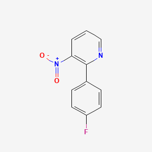 B2731644 2-(4-Fluorophenyl)-3-nitropyridine CAS No. 168267-36-5