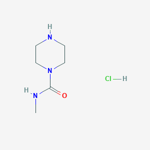 molecular formula C6H14ClN3O B2731711 N-methylpiperazine-1-carboxamide Hydrochloride CAS No. 479611-85-3