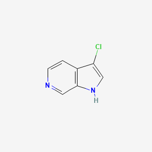 molecular formula C7H5ClN2 B2731921 3-氯-1H-吡咯并[2,3-c]吡啶 CAS No. 1384079-12-2