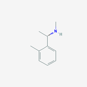 molecular formula C10H15N B2731992 [(1S)-1-(2-Methylphenyl)ethyl]methylamine CAS No. 20218-51-3