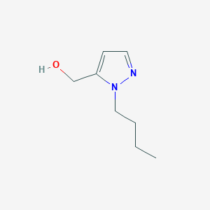 molecular formula C8H14N2O B2732003 (2-丁基-2H-吡唑-3-基)-甲醇 CAS No. 1431365-40-0