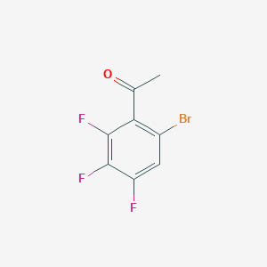 1-(6-Bromo-2,3,4-trifluorophenyl)ethanone