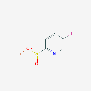 Lithium(1+) ion 5-fluoropyridine-2-sulfinate