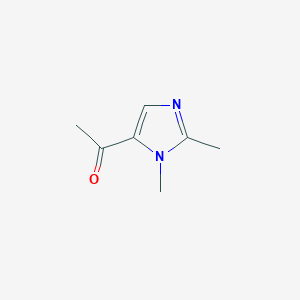 molecular formula C7H10N2O B027322 5-乙酰-1,2-二甲基咪唑 CAS No. 103747-88-2