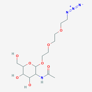 molecular formula C14H26N4O8 B2732243 α-半乳糖N3-乙烯基 CAS No. 882873-70-3