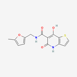 molecular formula C14H12N2O4S B2732318 N-(2,3-dimethylphenyl)-2-(5H-pyrimido[5,4-b]indol-4-ylthio)acetamide CAS No. 1251572-22-1