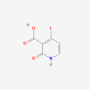 molecular formula C6H4FNO3 B2732343 4-Fluoro-2-hydroxynicotinic acid CAS No. 1803770-09-3