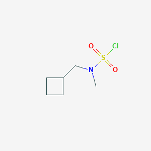 N-(cyclobutylmethyl)-N-methylsulfamoyl chloride
