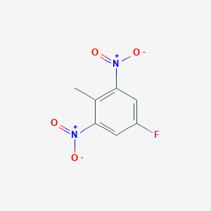 molecular formula C7H5FN2O4 B027324 5-Fluoro-2-methyl-1,3-dinitrobenzene CAS No. 102735-88-6