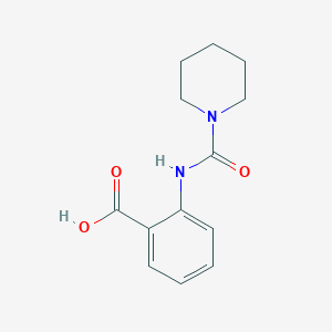 2-(piperidine-1-carbonylamino)benzoic Acid